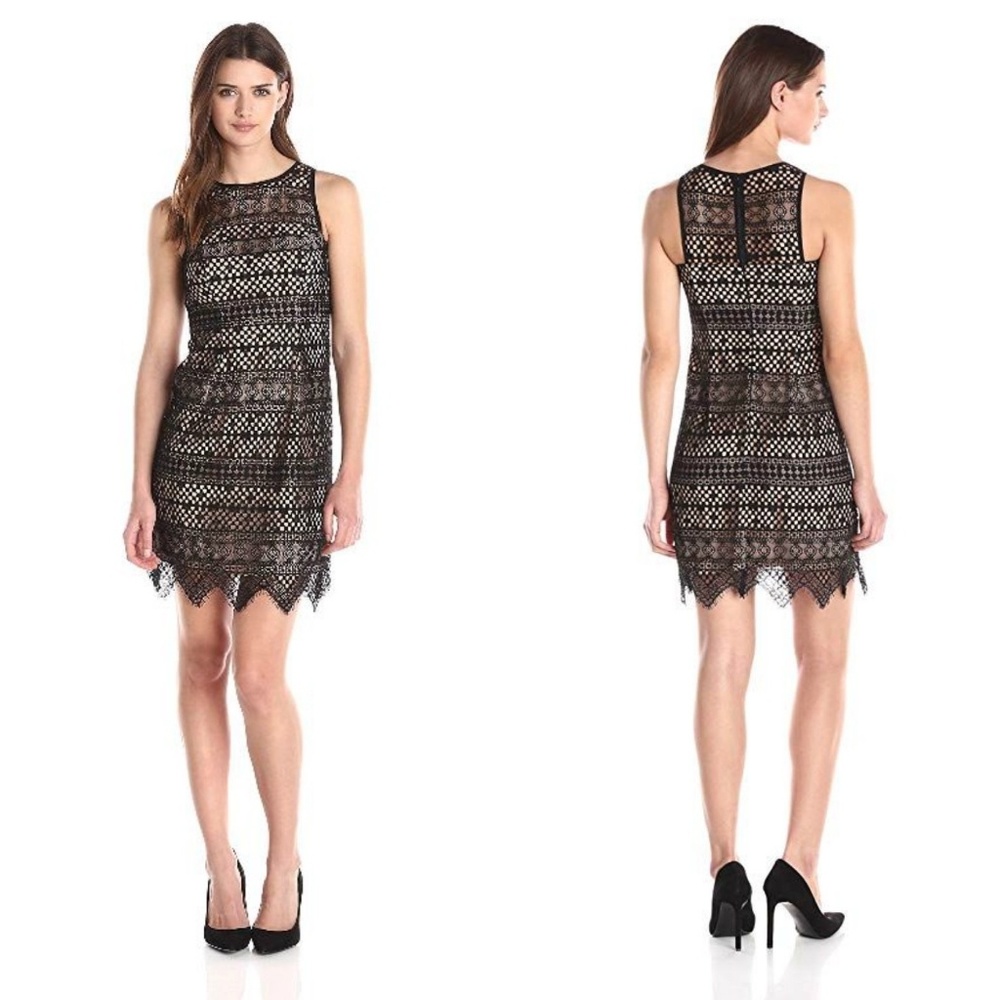 Shoshanna Corded Lace "Bella" Dress